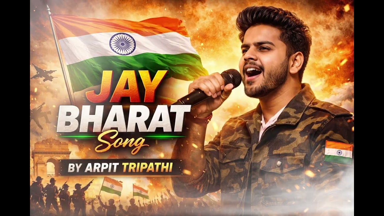 JAY BHARAT 🇮🇳 Powerful Patriotic Rap Song | Arpit Tripathi | India Anthem 2026