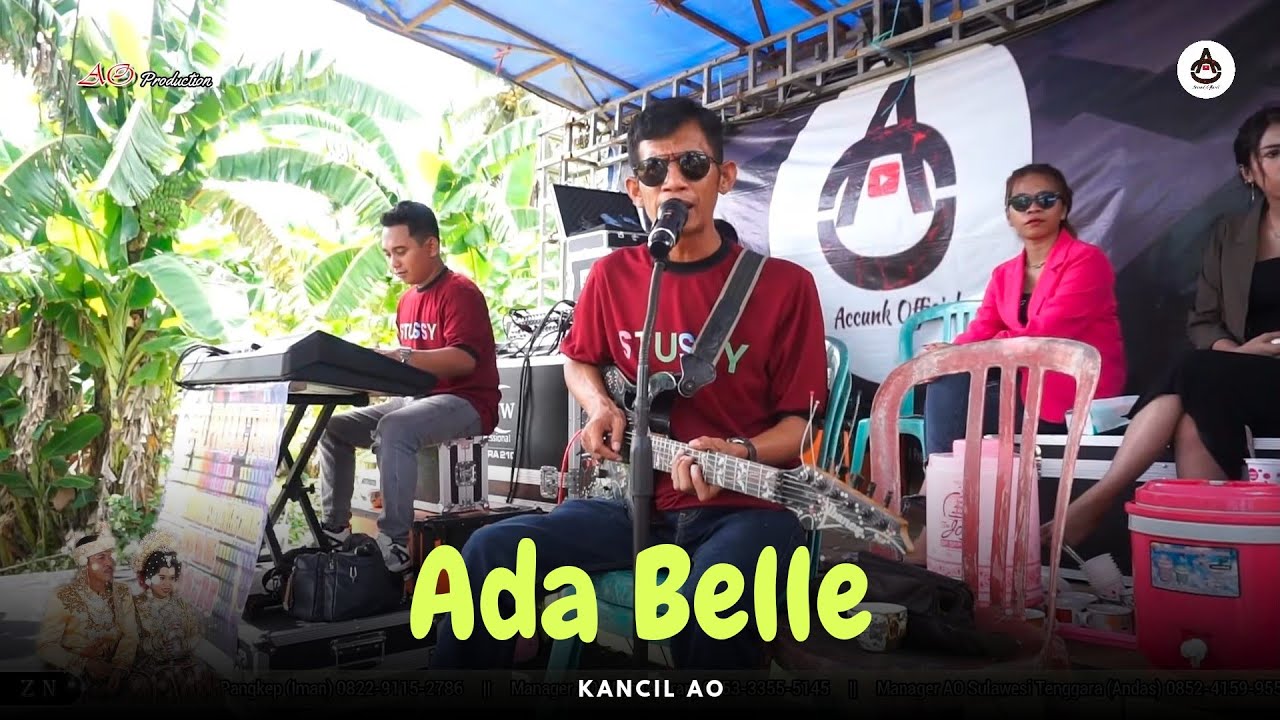ADA BELLE - Kancil AO - AO Production Live Show Pattiro Sompe Bone - Electone 2024