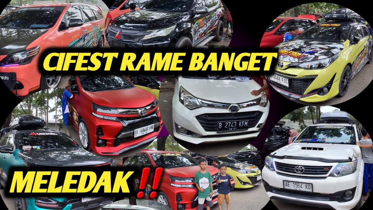 CIFEST MELEDAK..Ada Ivan vikachu,Kak ulil,Ihsan BSB Team dan Kingbobs