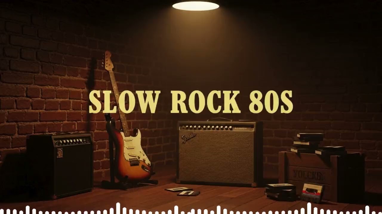 Late Night 80s Rock Ballads 🌙 Slow Love Songs Full of Emotion