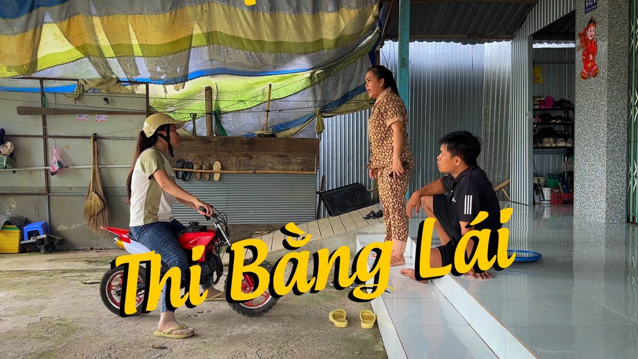 Thi Bằng Lái #videogiaitri #vochongson #nguyenhuyvlog