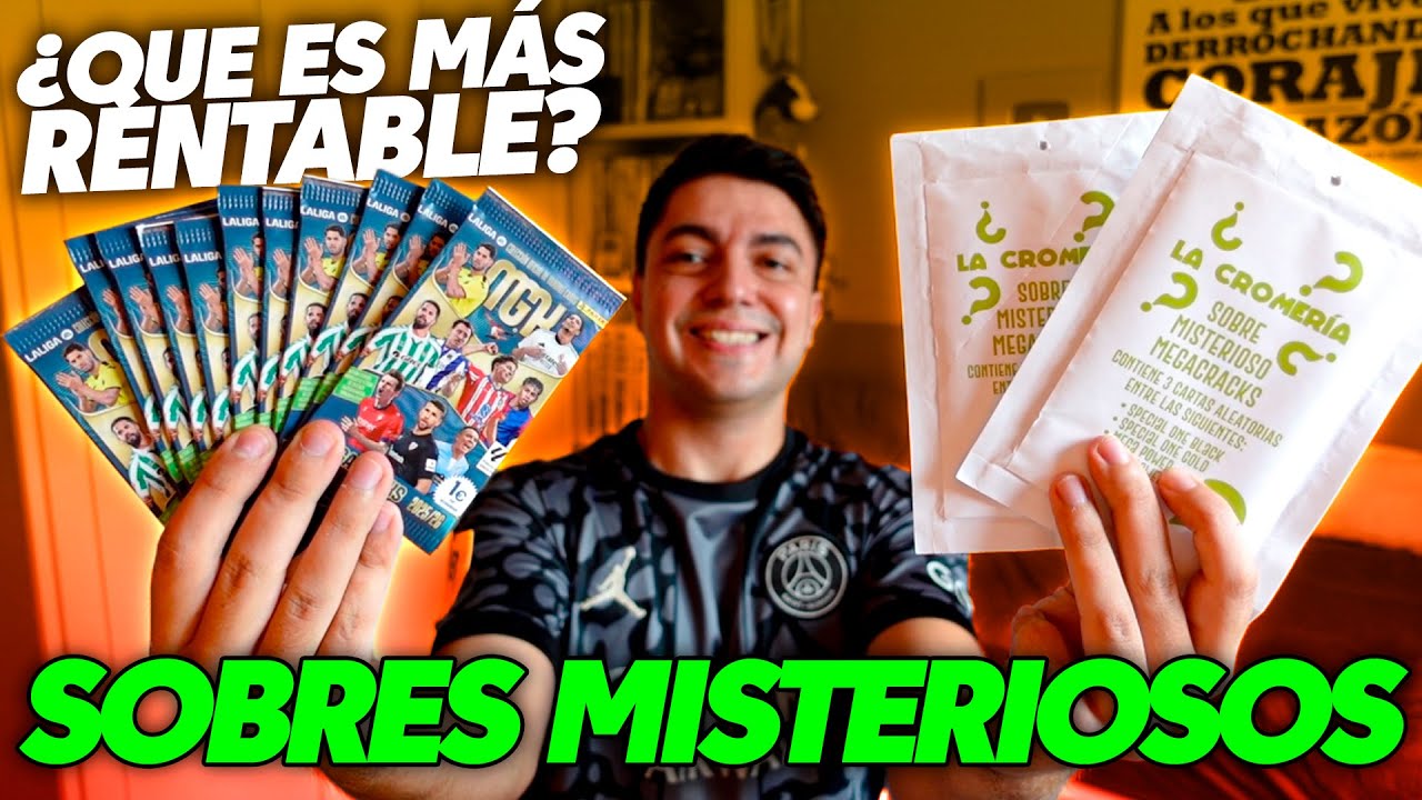SOBRES MISTERIOSOS MEGACRACKS VS SOBRES NORMALES ¿QUÉ SALE MÁS RENTABLE?