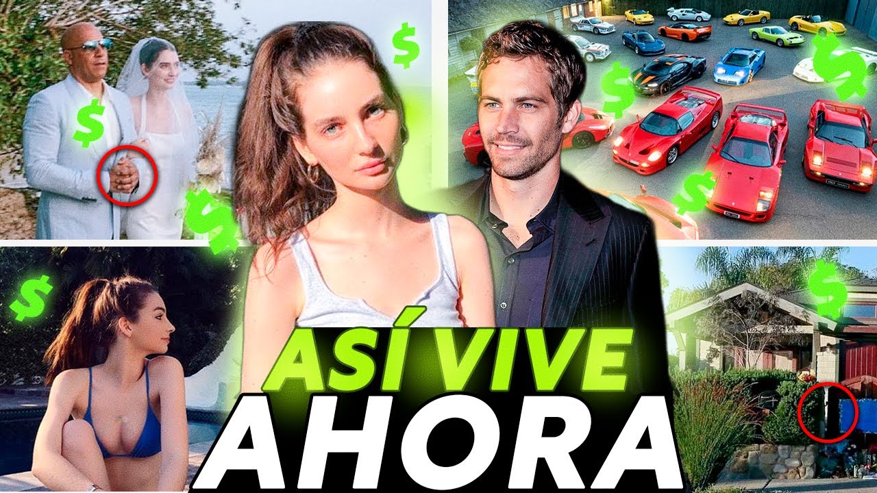 Así es la LUJOSA vida de la HIJA DE PAUL WALKER 2023  - MEADOW WALKER - The BRO!