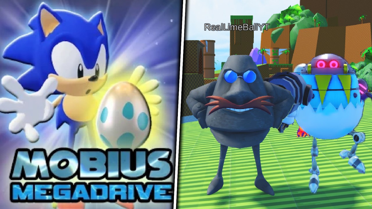 Sonic RP: Mobius MegaDrive - ALL 13 EGG HUNT EASTER EGG LOCATIONS (Sonic Roblox Fangame)