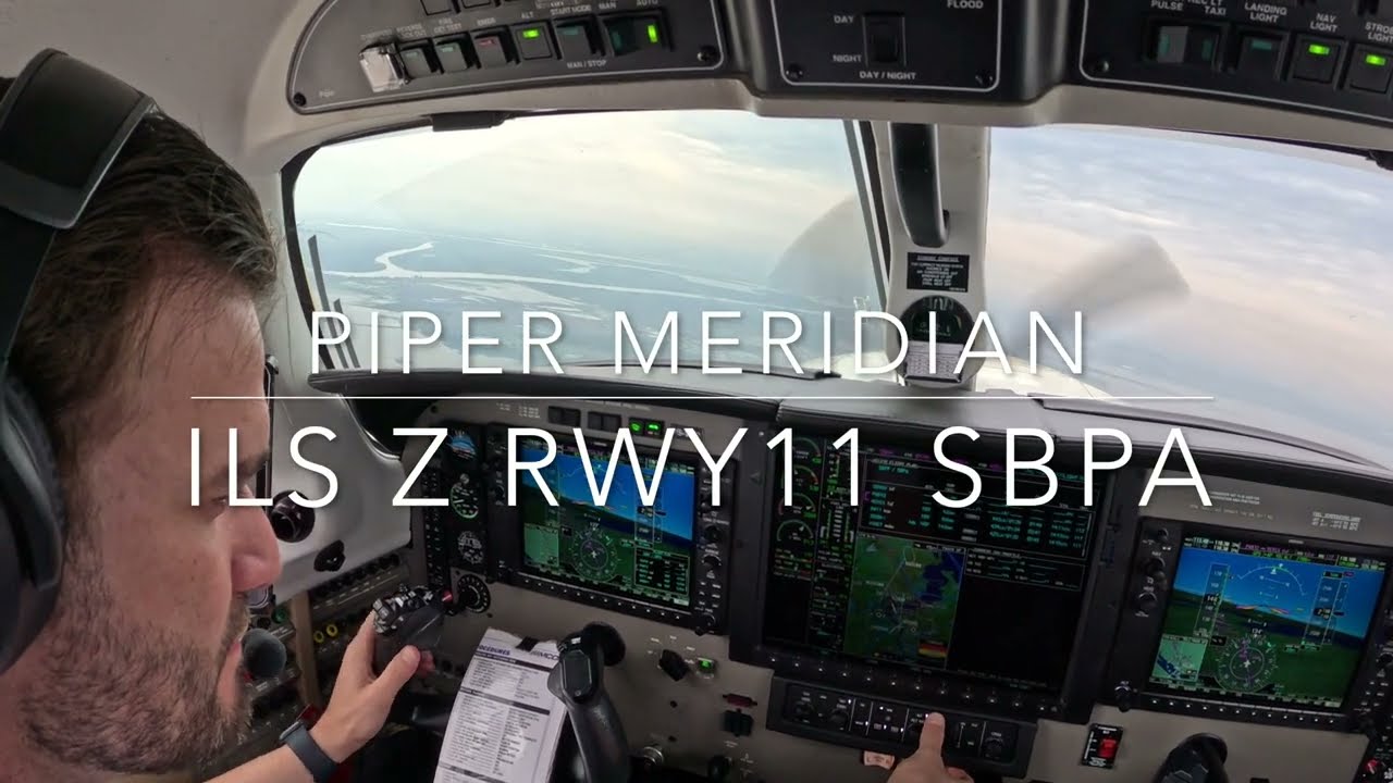 PIPER MERIDIAN - ILS Z RWY11 SBPA
