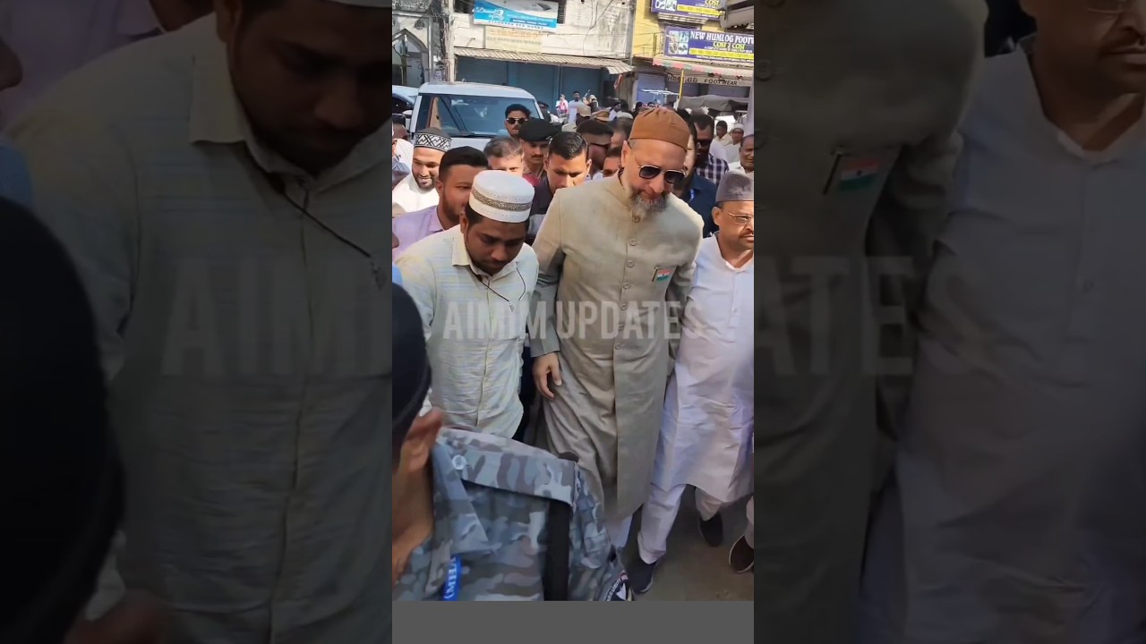 Asaduddin Owaisi Sahab ki Iftari | Allah hu akbar | #hajj #islamic #reels