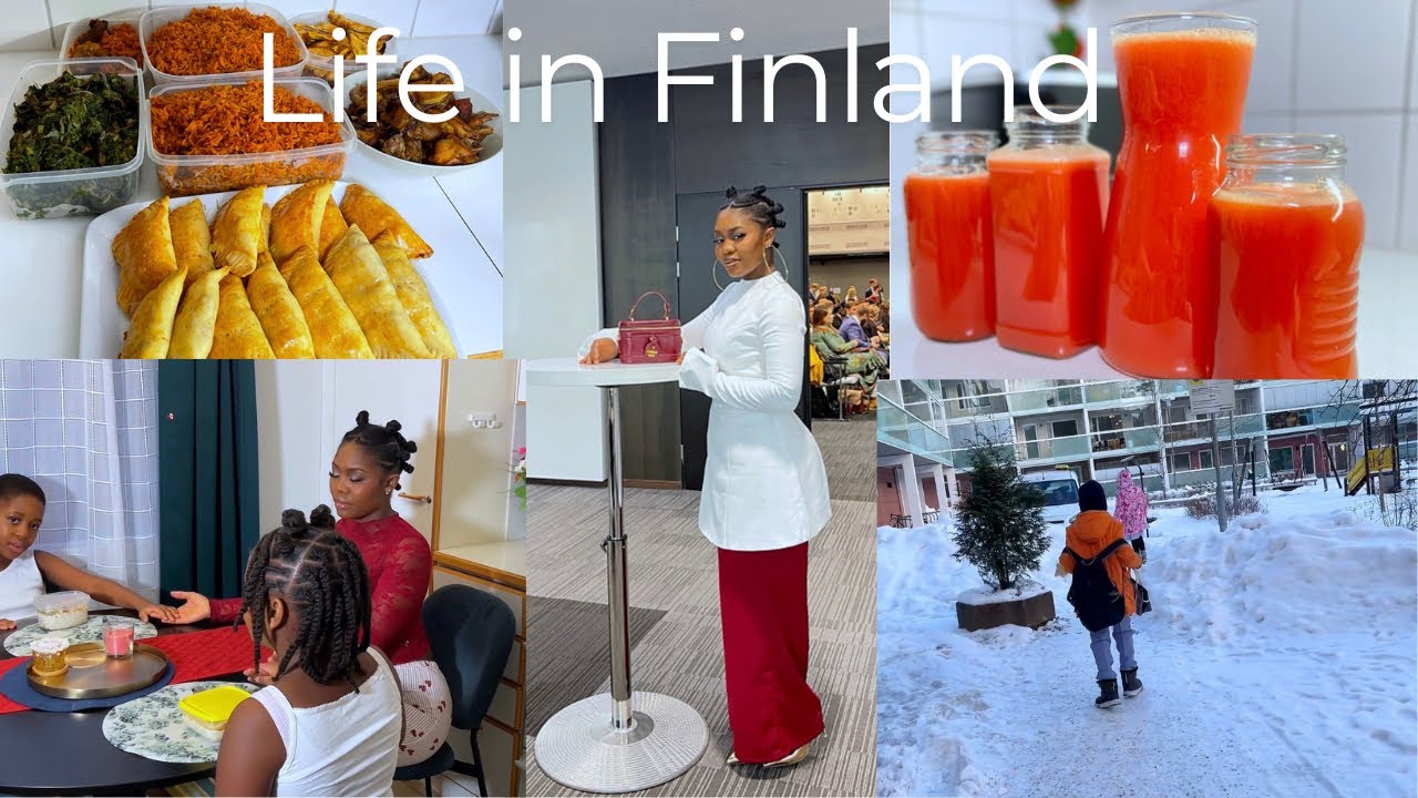 Daily living in Finland with kids/hair care/cooling Assembly 
