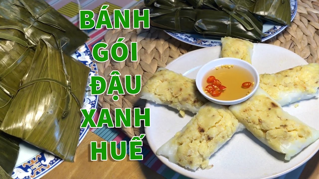 B&Aacute;NH G&Oacute;I ĐẬU XANH HUẾ - C&aacute;ch L&agrave;m B&aacute;nh G&oacute;i Đậu Xanh Huế Ngon, Đơn Giản Tại Nh&agrave; - Trang Mỹ Channel