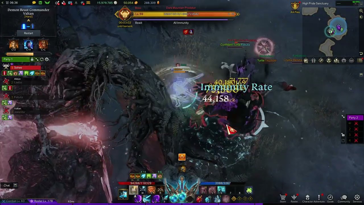 Lost Ark - 1490 surge deathblade Hard Valtan solo