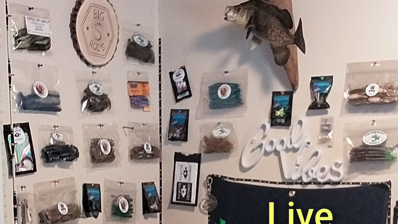 BigSrod's  is live building custom fishing rods