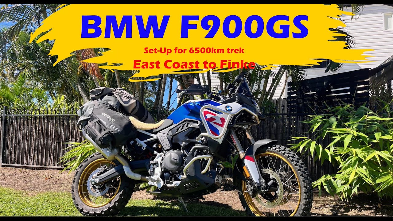 BMW F900GS Set Up for 6500km Trek