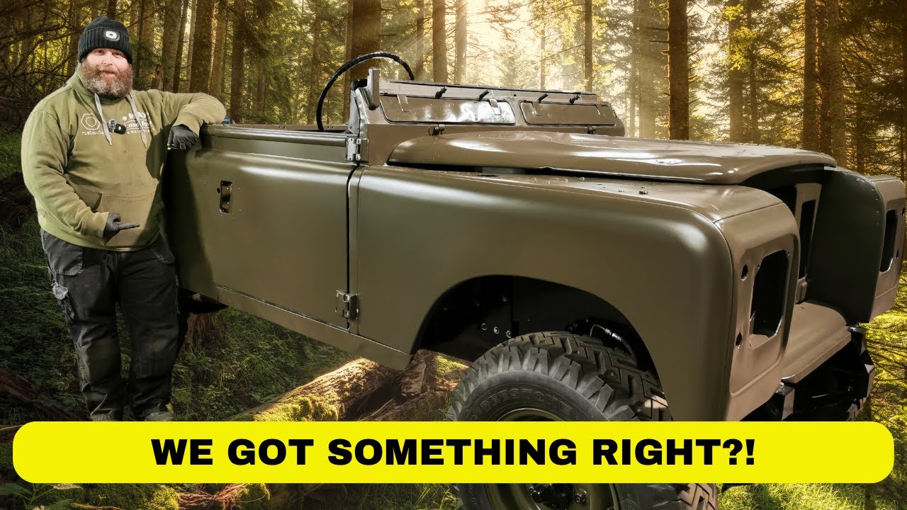 Fitting Wings & Sills | Land Rover Series 3 Restoration Part 64