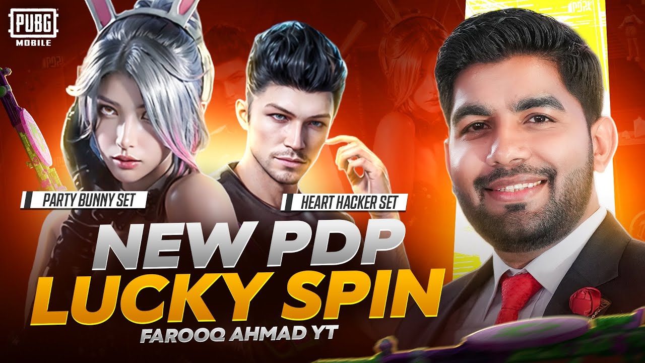 PDP Lucky Spin for Party Bunny Set | 🔥 PUBG MOBILE 🔥