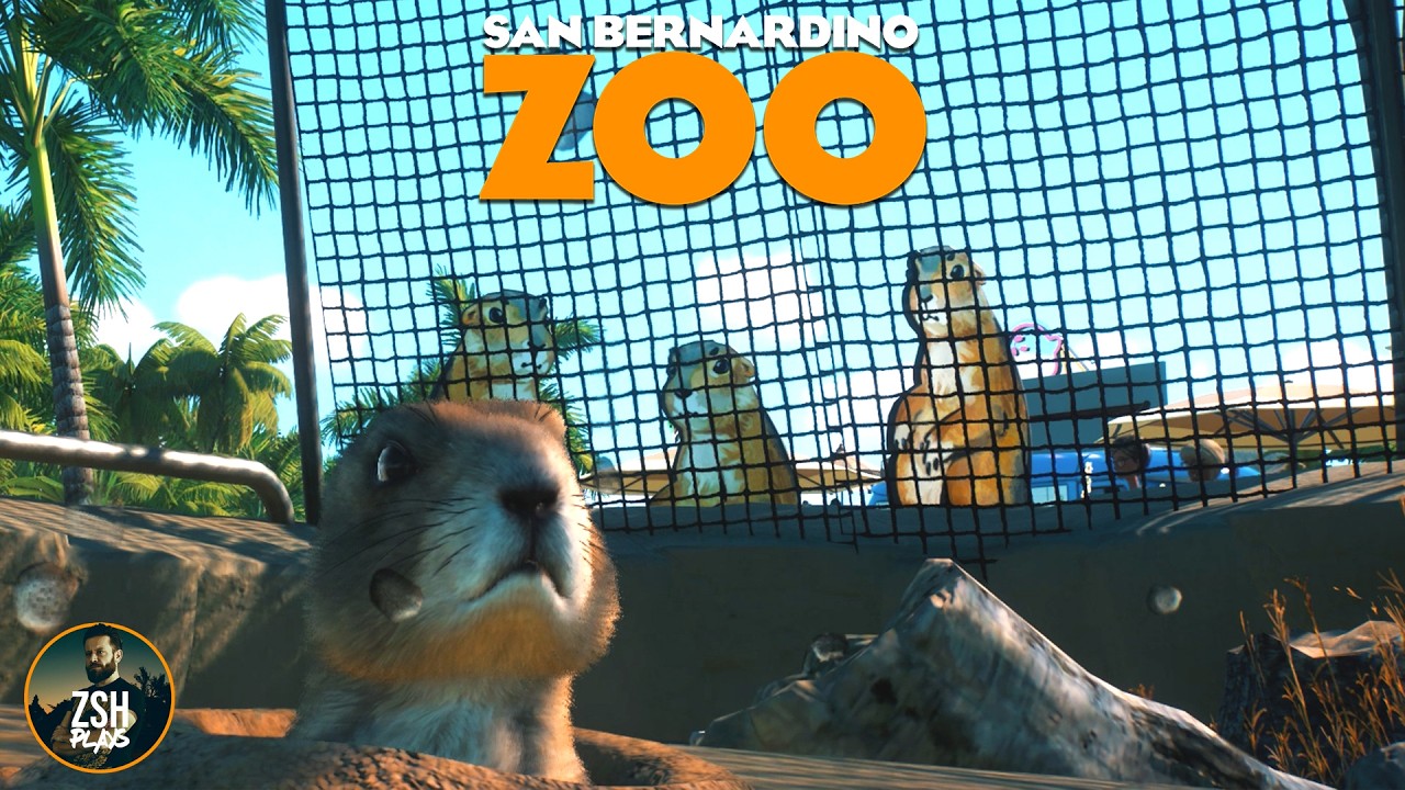 Building a Realistic Prairie Dog Habitat in Franchise Mode! | San Bernardino Zoo | Planet Zoo