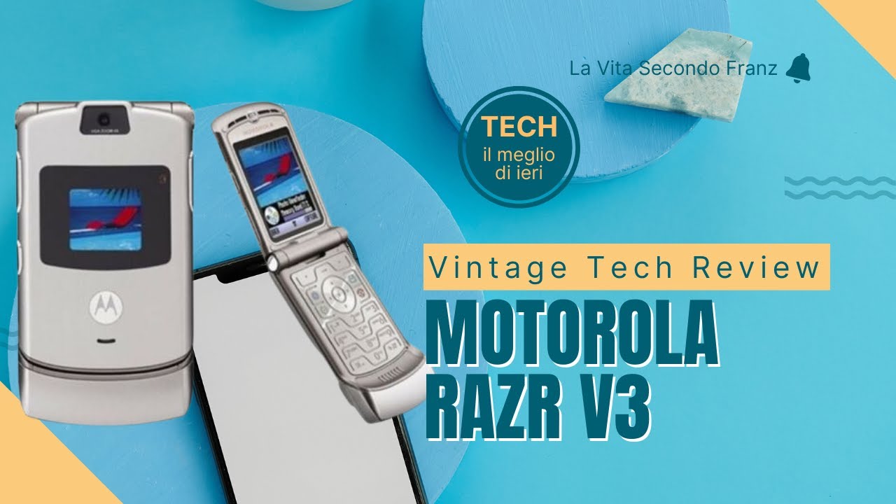 📱 Unboxing & Recensione: Motorola Razr V3 - L'Icona del 2004! 🚀✨