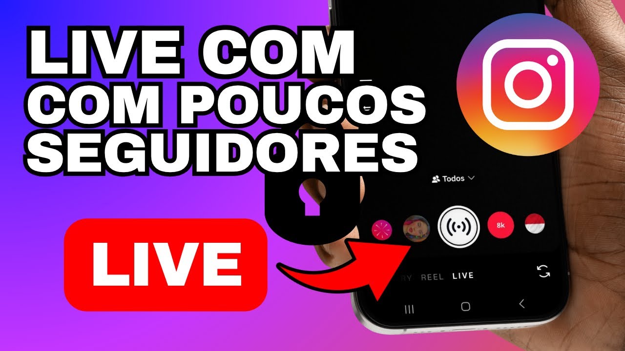 Como Fazer LIVE no Instagram com POUCOS SEGUIDORES (Passo a Passo COMPLETO).