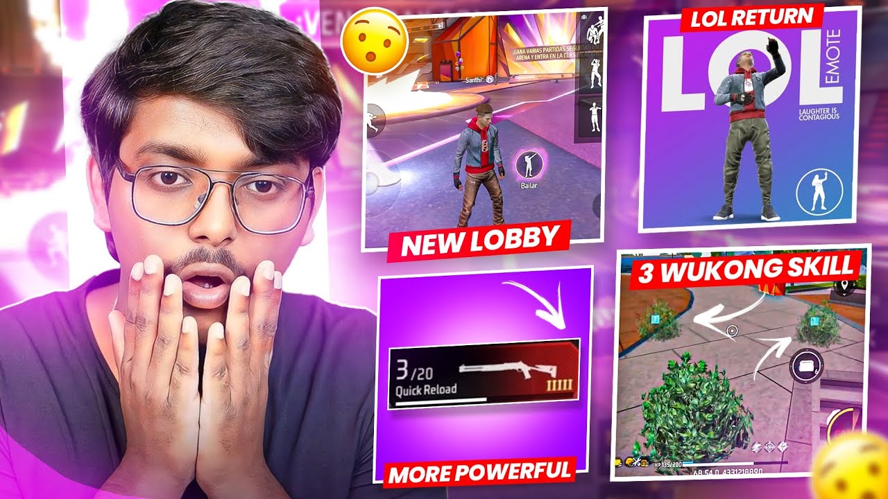 OB54 UPDATE FREE FIRE l FREE FIRE NEW EVENT l FF NEW EVENT l OB54 UPDATE REVIEW FREE FIRE