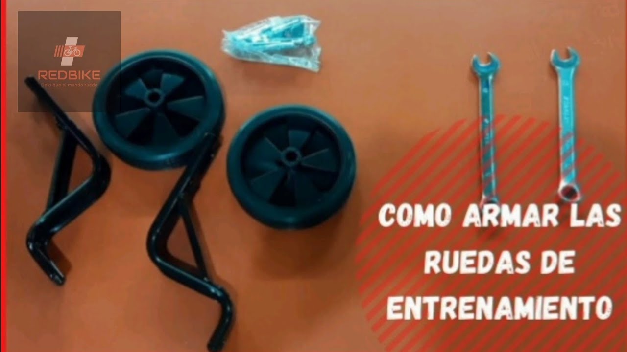 ¿ Cómo armar las ruedas de entrenamiento ? información básica que ayuda.
