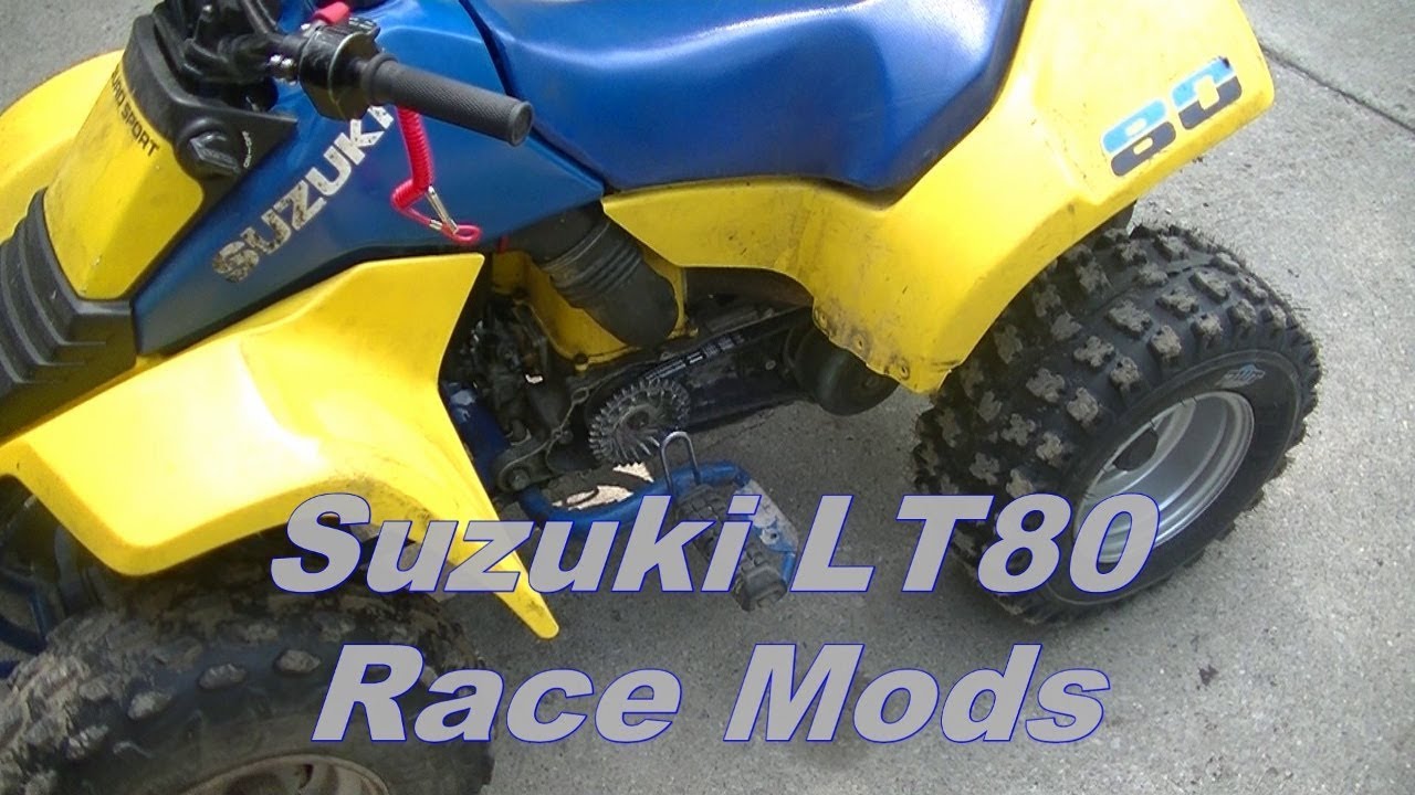 Prepping A Suzuki LT80 To Race Motorcross