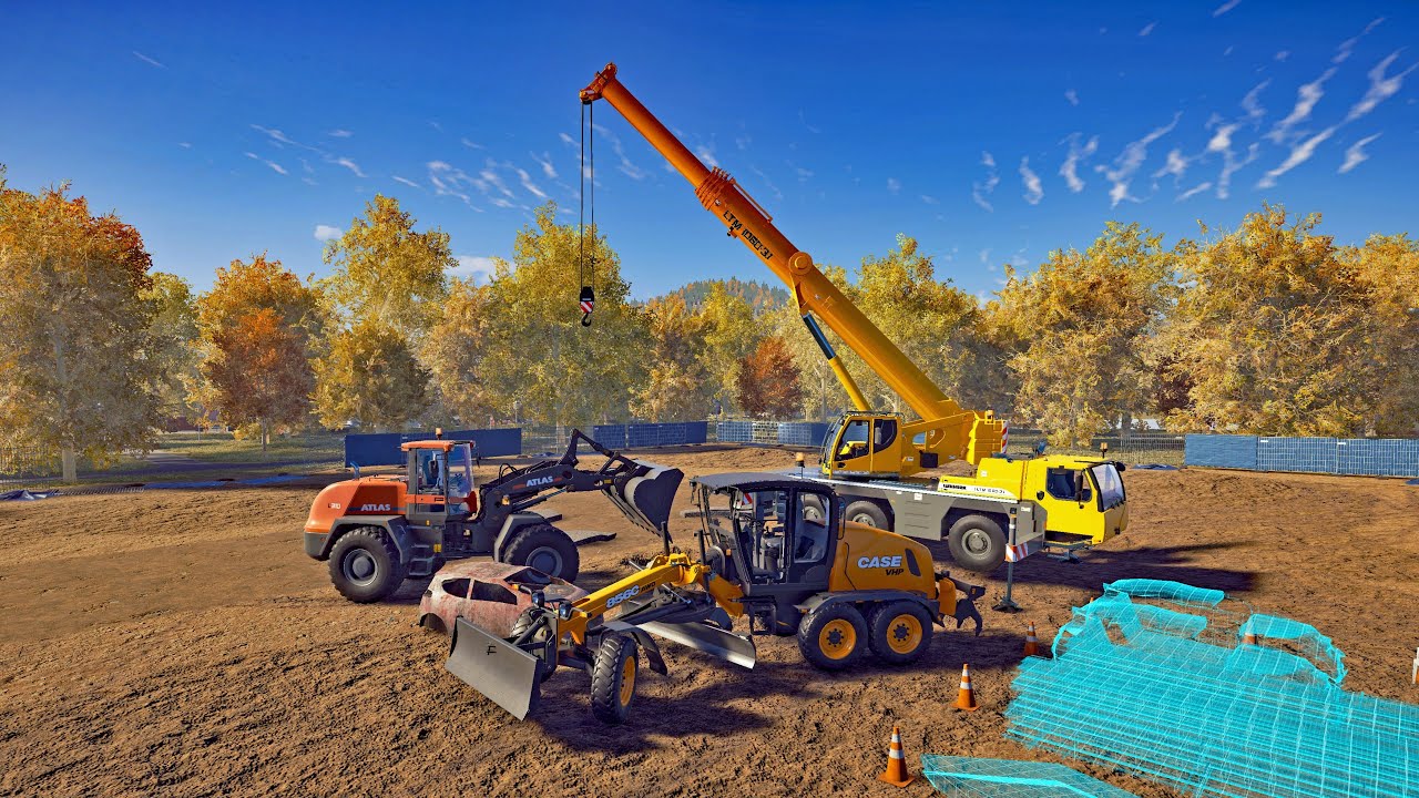 New Construction Simulator 2022 - New Park (1/2) - Germany Map 016 - Neuer Bau-Simulator