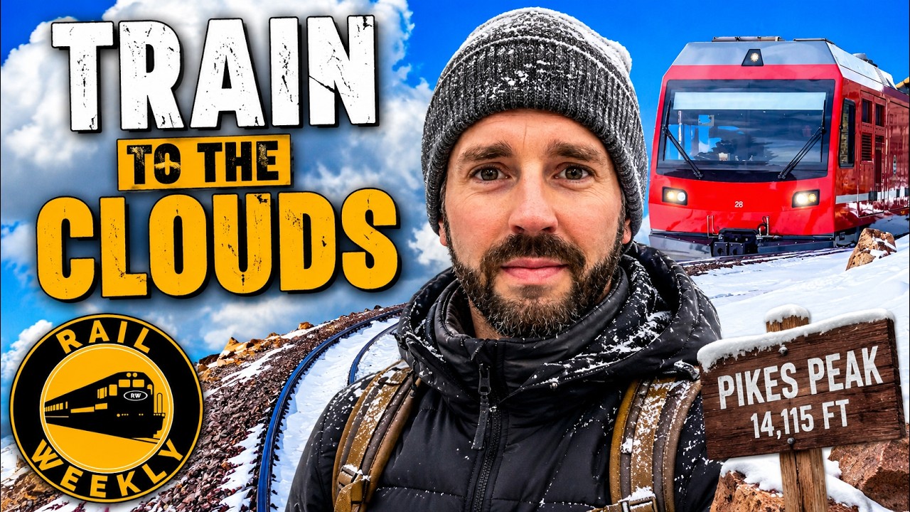 Pikes Peak Cog Railway - Train To The Clouds (Driver's View!) [S3: E03]
