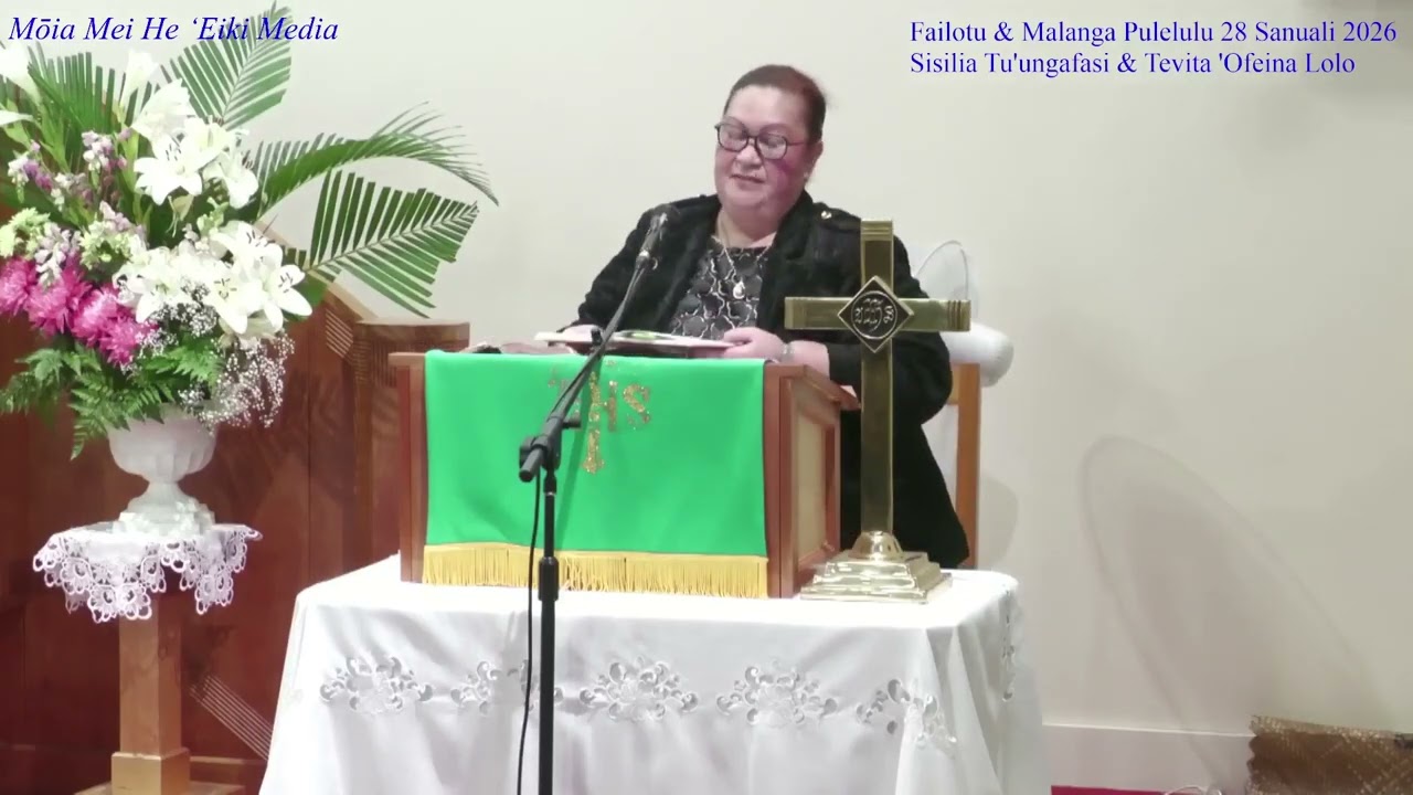 Failotu & Malanga Pulelulu 28 Sanuali 2026, Sisilia Tu'ungafasi & Tevita 'Ofeina Lolo.