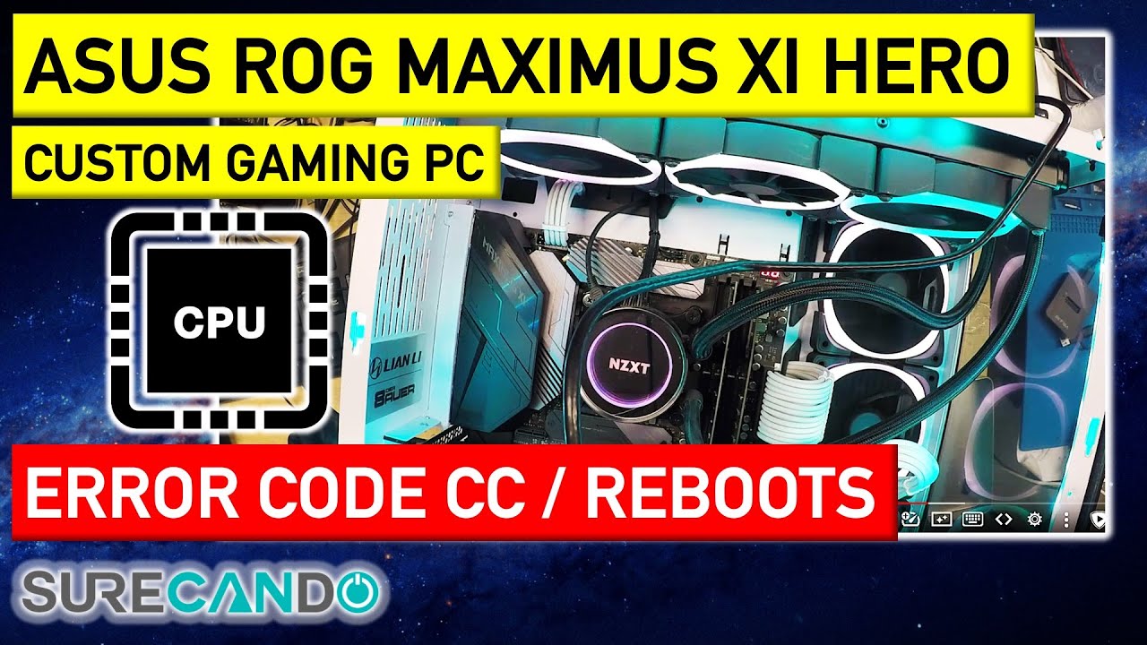 Fixing ROG MAXIMUS XI HERO PC: Banishing CC Error & Reboots!