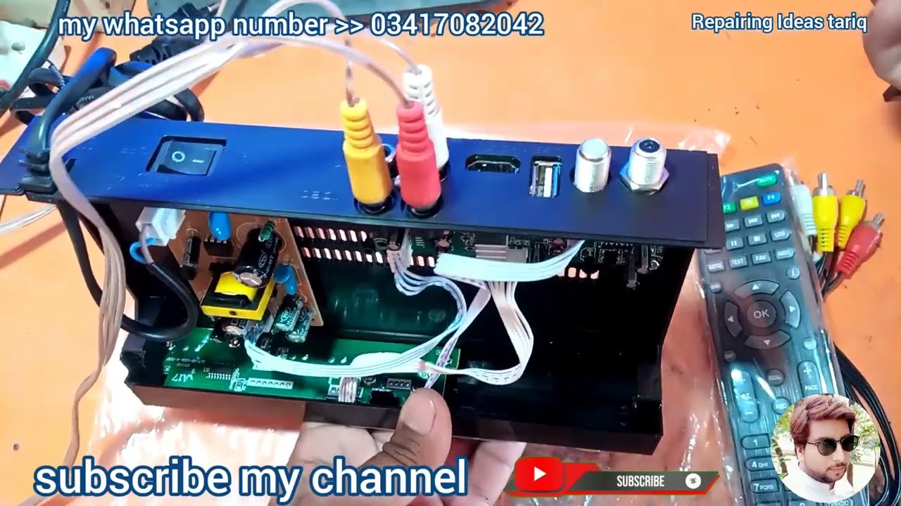 how to install pak satellite! star trak 5400 receiver full information!receiver f1f2 Board GX6605S!