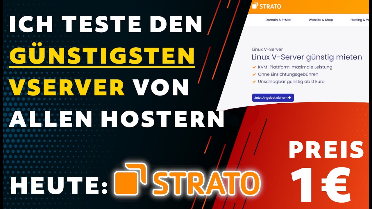 Ich teste den 1 € Server von STRATO - Irgendwoher kenne ich diese Daten @strato