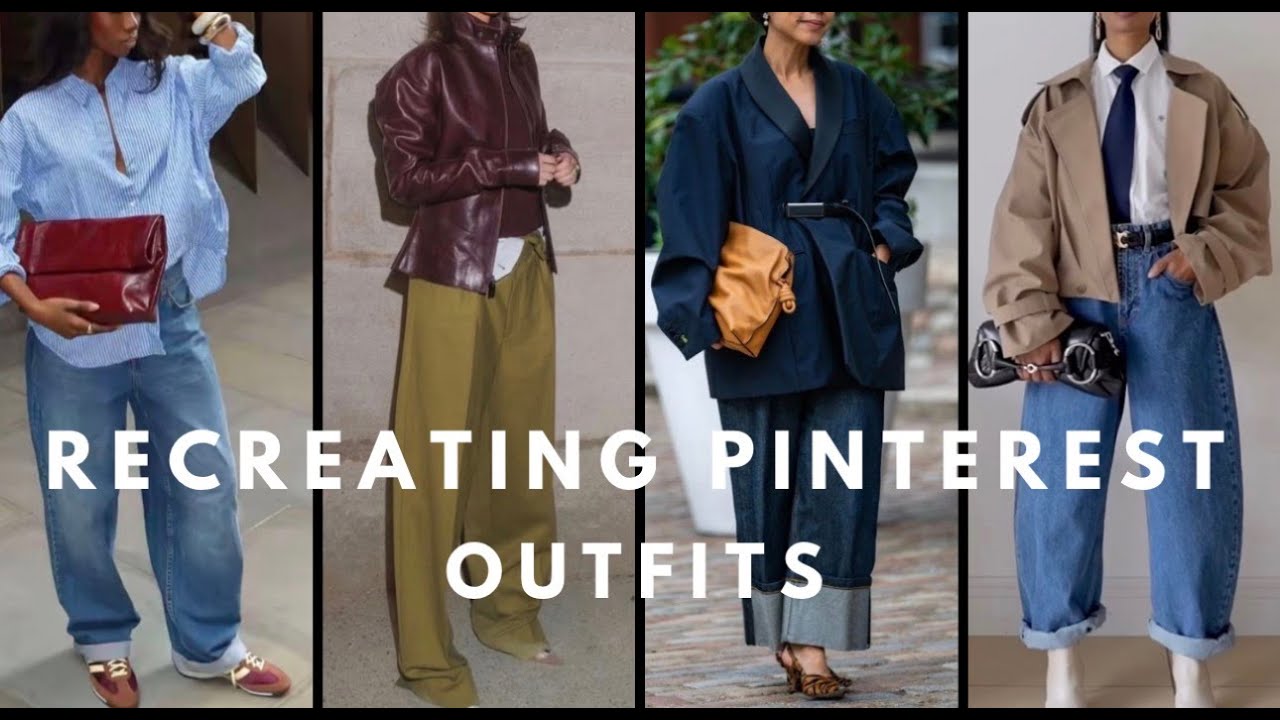 Turning Pinterest Outfits Into Real Life Looks | Shopping My Closet