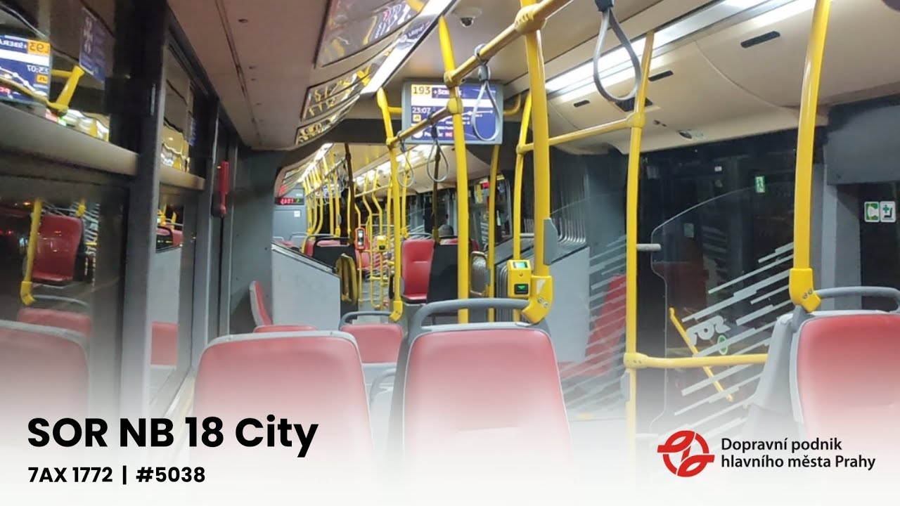 SOR NB 18 City • 7AX 1772, #5038 • DPP | MHD Praha