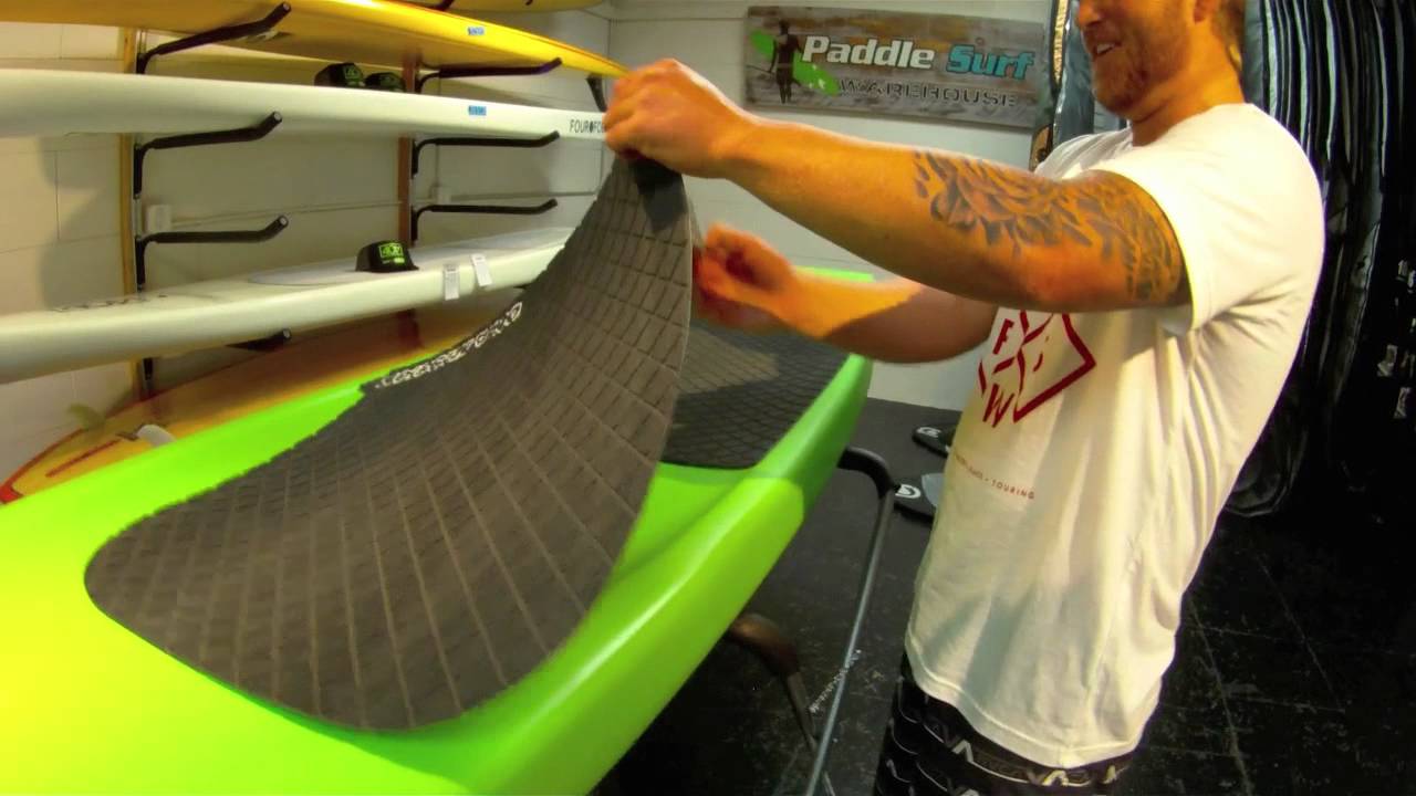 How To Install A Paddle Board Deck Pad