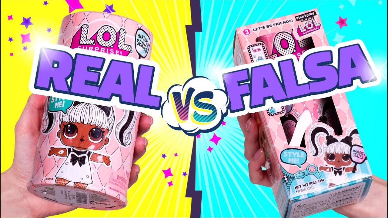 Real Vs Falsa LOL SURPRISE Hairgoals: Conheça A Diferença