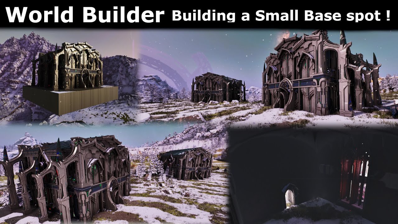 Creating small base spot on Lost Colony with World Builder !