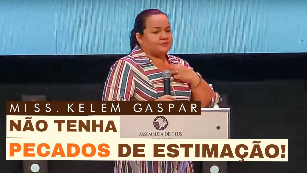 Mission&aacute;ria kelem Gaspar - Congresso de mulheres - TC da Assembleia de Deus em Bel&eacute;m do Par&aacute; / 2021