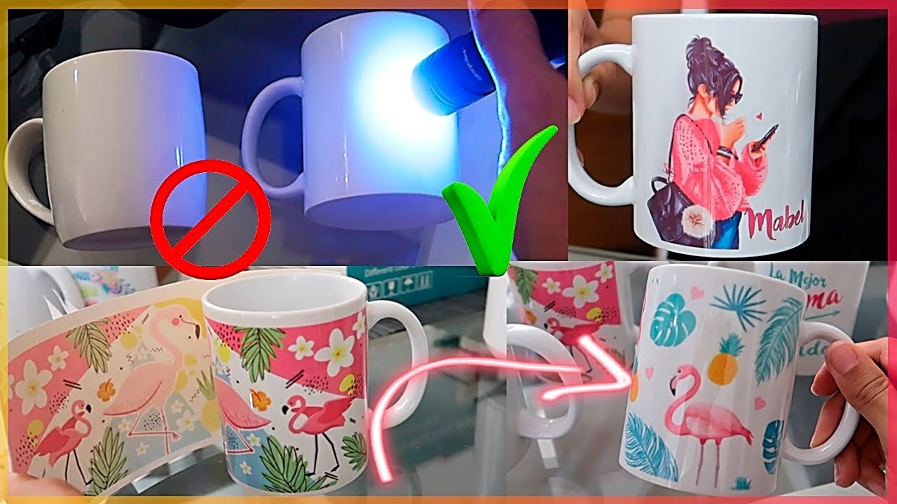 COMO SUBLIMAR TAZAS PASO A PASO - VLOG♡│Mirianny