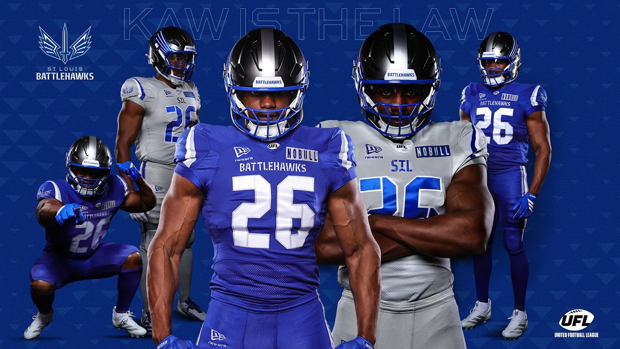 2026 St. Louis Battlehawks Uniforms