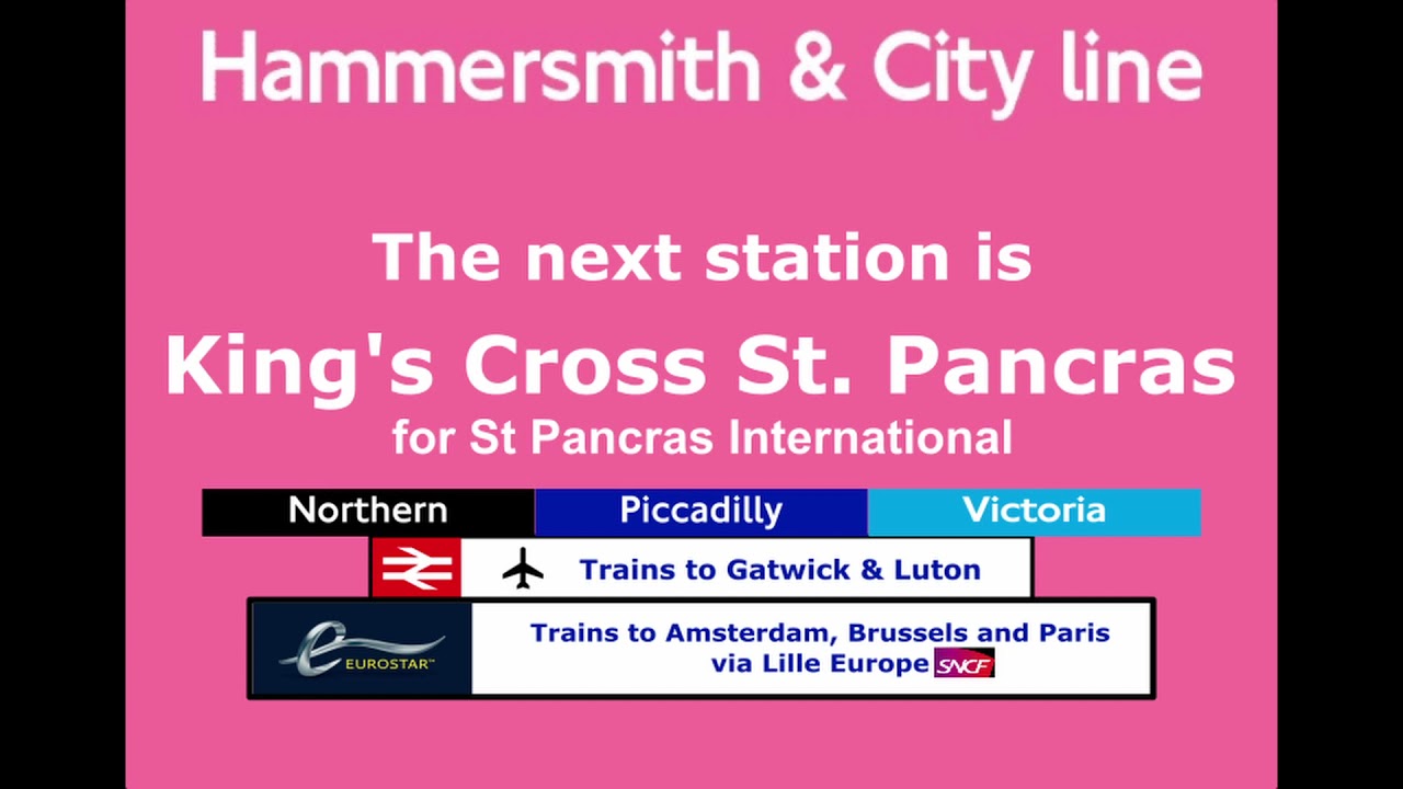 Hammersmith & City Line announcements by Sarah Parnell