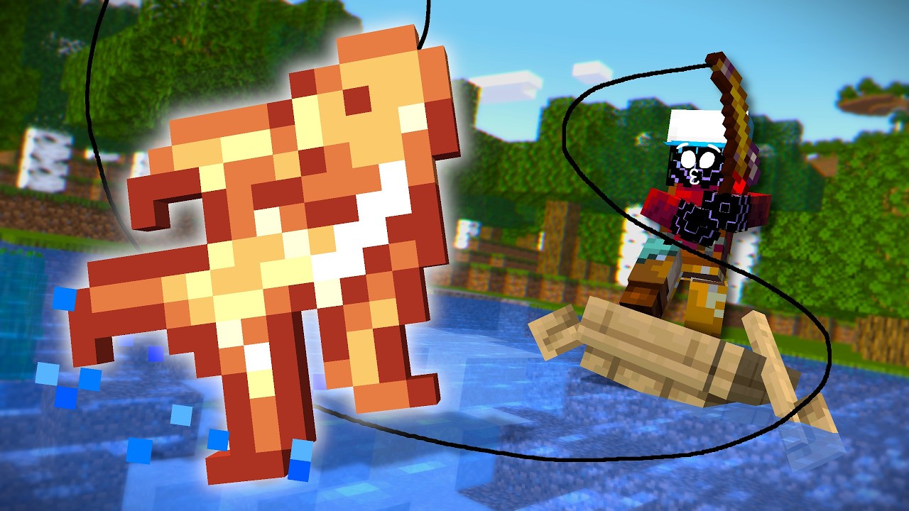 This Mod Adds 118 UNIQUE Fish to Minecraft. I Caught Them All.