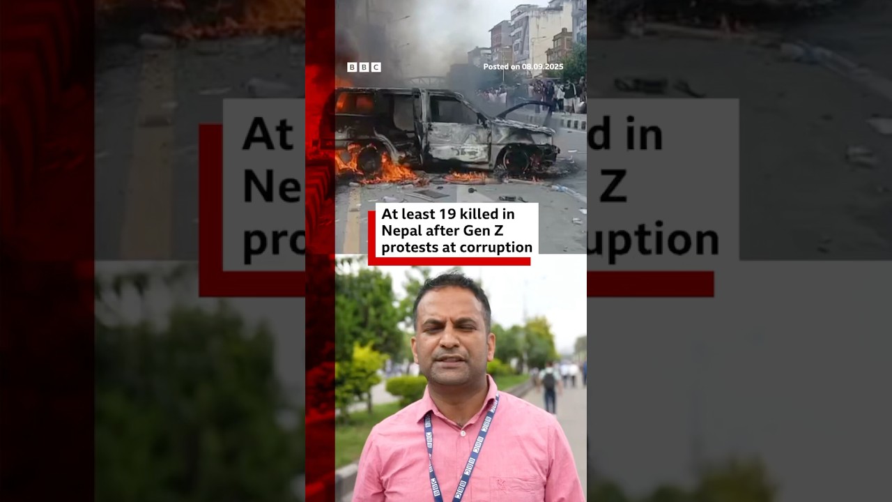 At least 19 killed in protests against corruption in Nepal. #Nepal #BBCNews