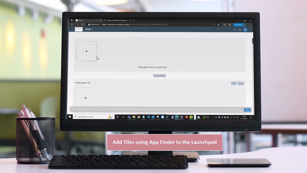 Detailed - Navigation Tiles for SAP Fiori