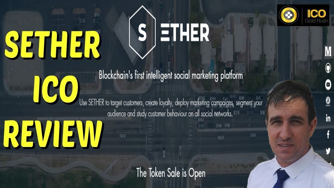 Sether Ico Review | What is Sether with Anthony Darvill