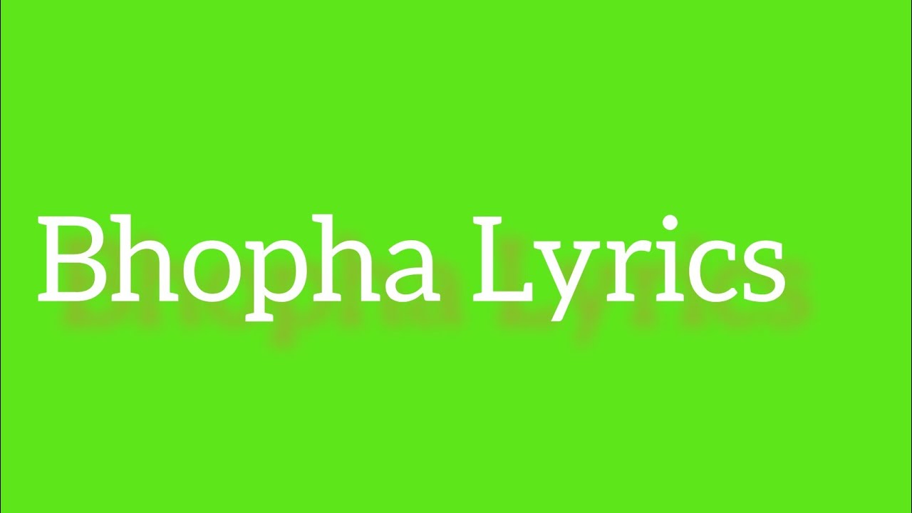 Bopha Lyrics KABZA DE SMALL  Feat. FELO LE TEE, YOUNG STUNNA, MELLOW & SLEAZY (Audeo2)