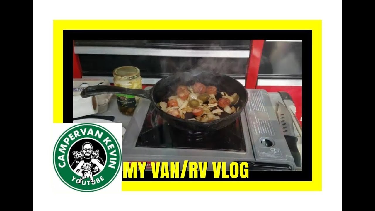 First Cooking Video In New Promaster Van To RV Conversion