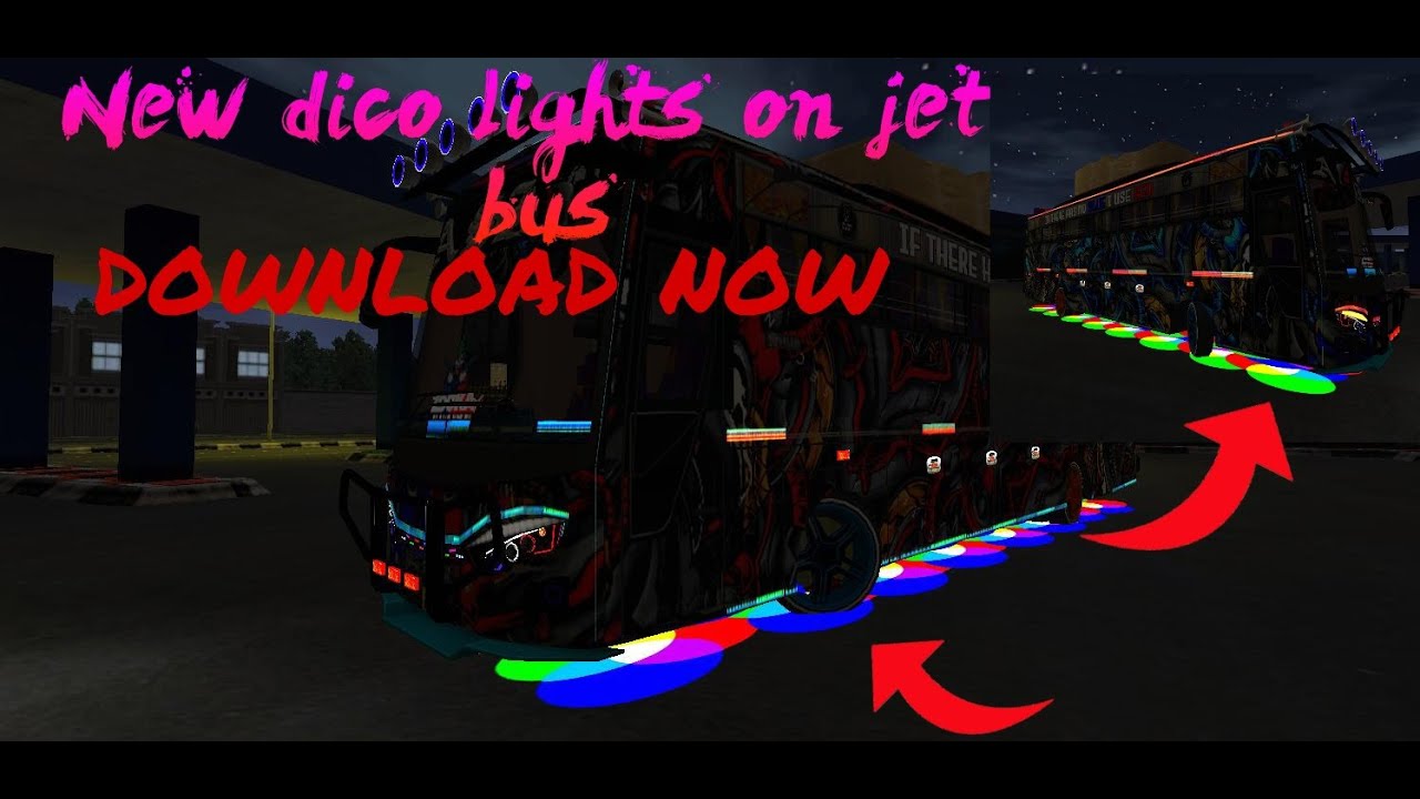 How to add new disco extra led lights on jet bus download now