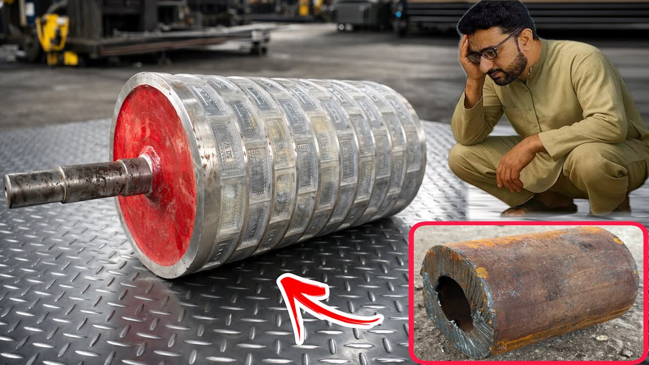 How To Afghan Mechanic | Brand New Biscuit Roll Made on Lathe Machine | Zero Meter Biscuit Roller