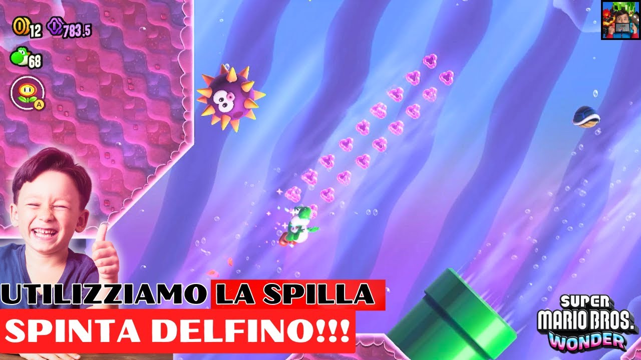 Super Mario Bros Wonder Walkthrough  - MONDO ARCIPELAGO DEI FIORI GAMEPLAY