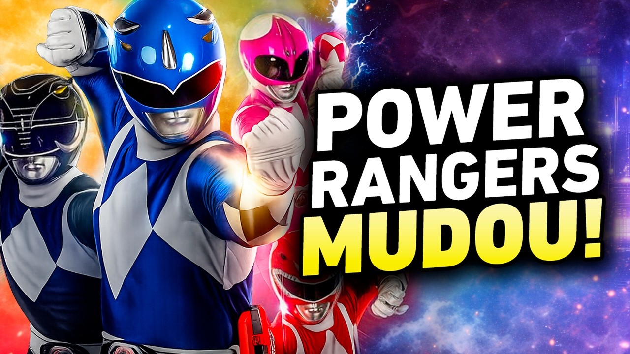 POWER RANGERS TÁ MUDANDO E VOCÊ PRECISA ACEITAR