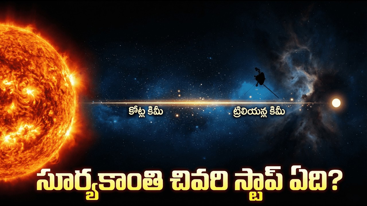 Sunlight ఎంత దూరం వెళ్తుంది? సూర్యకాంతి చివరి స్టాప్ ఎక్కడ? unbelievable space