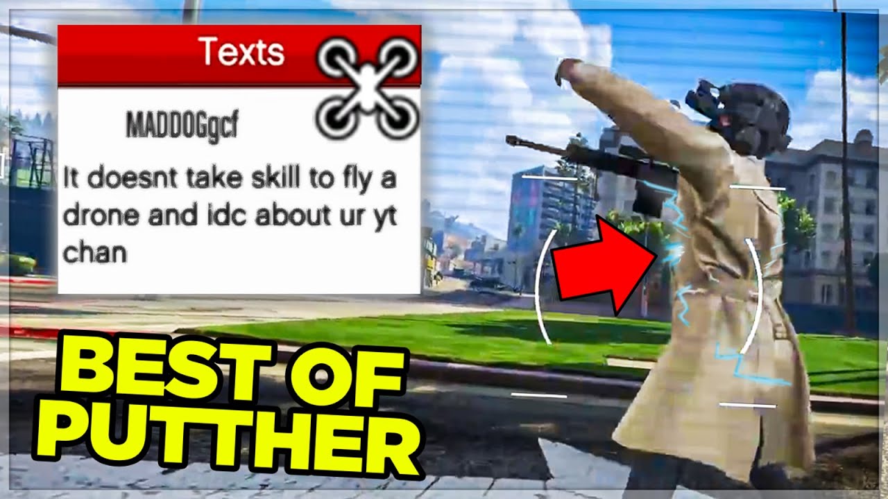 Лучший троллинг дронов ANGRY Griefers в GTA Online